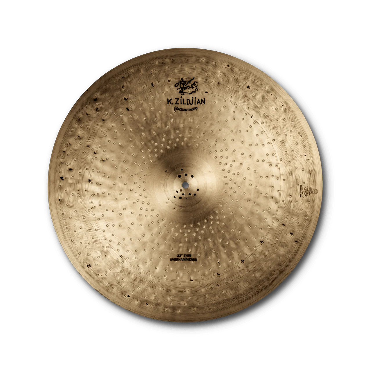 22" K Constantinople Thin Ride Overhammered - Image 2