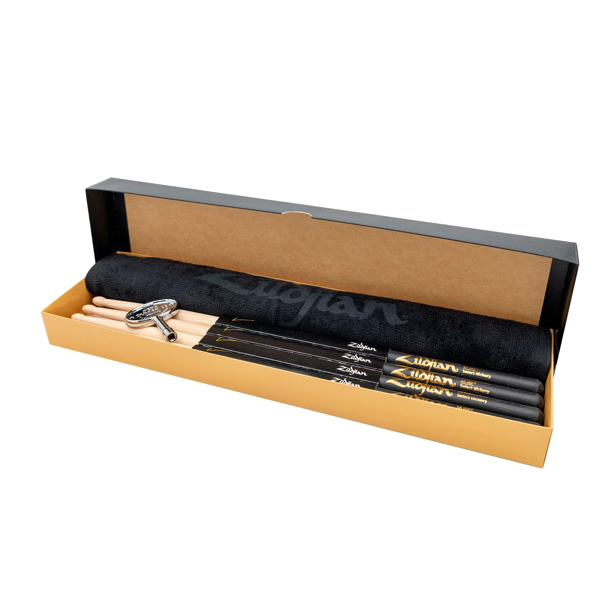 Drumsticks 5A DIP 4PR W/ Free Towel, Drumkey - Image 5