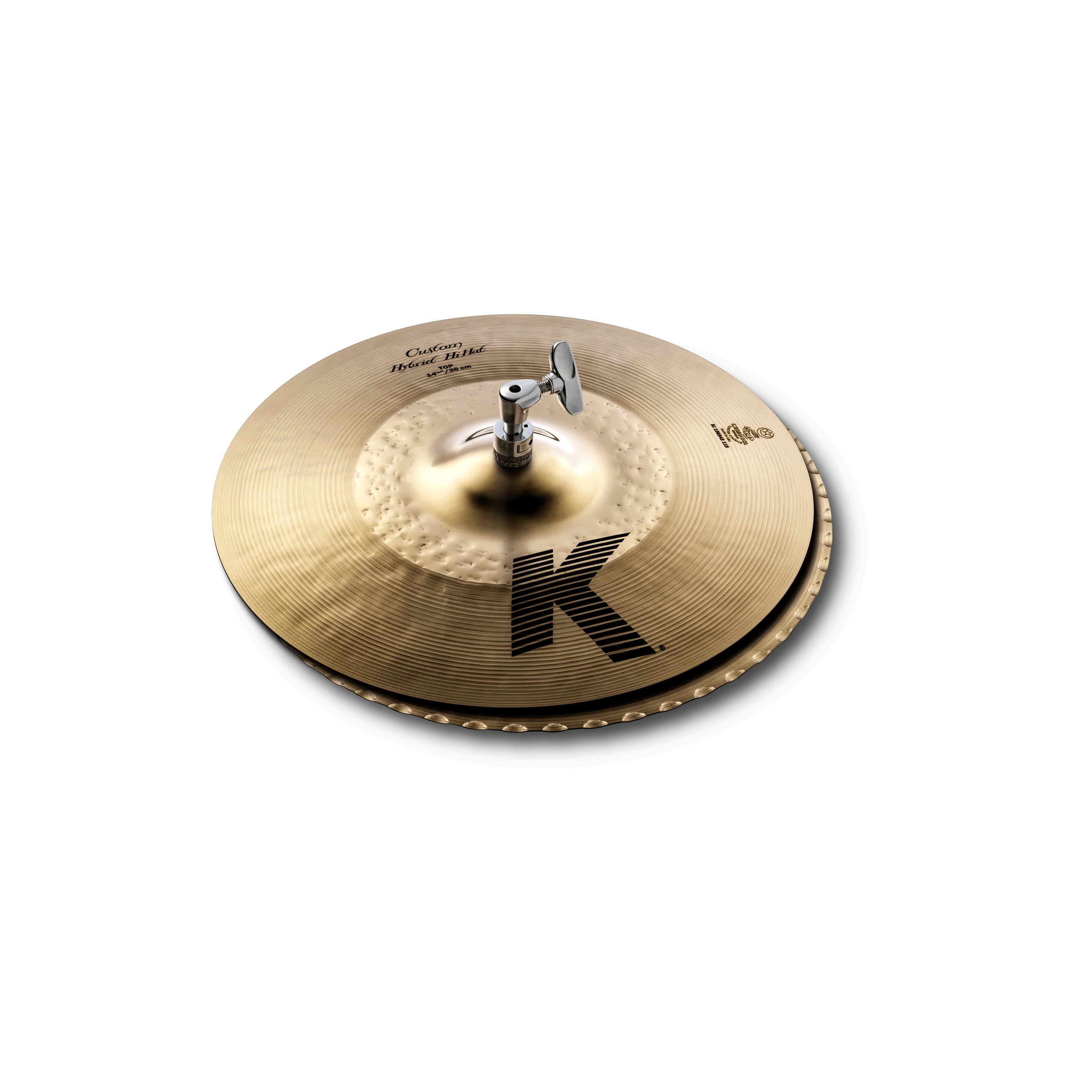 14-1/4" K Custom Hybrid HiHats - Image 15