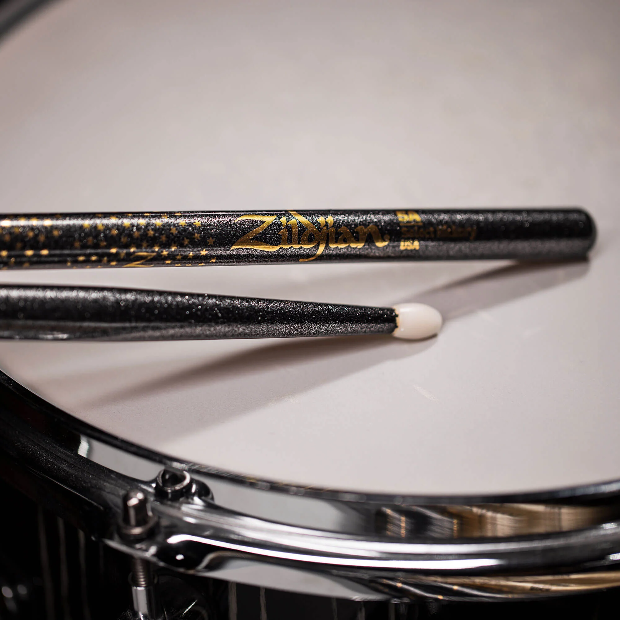 Z Custom LE Drumstick Collection 5A Black Chroma, Nylon Tip - Image 5