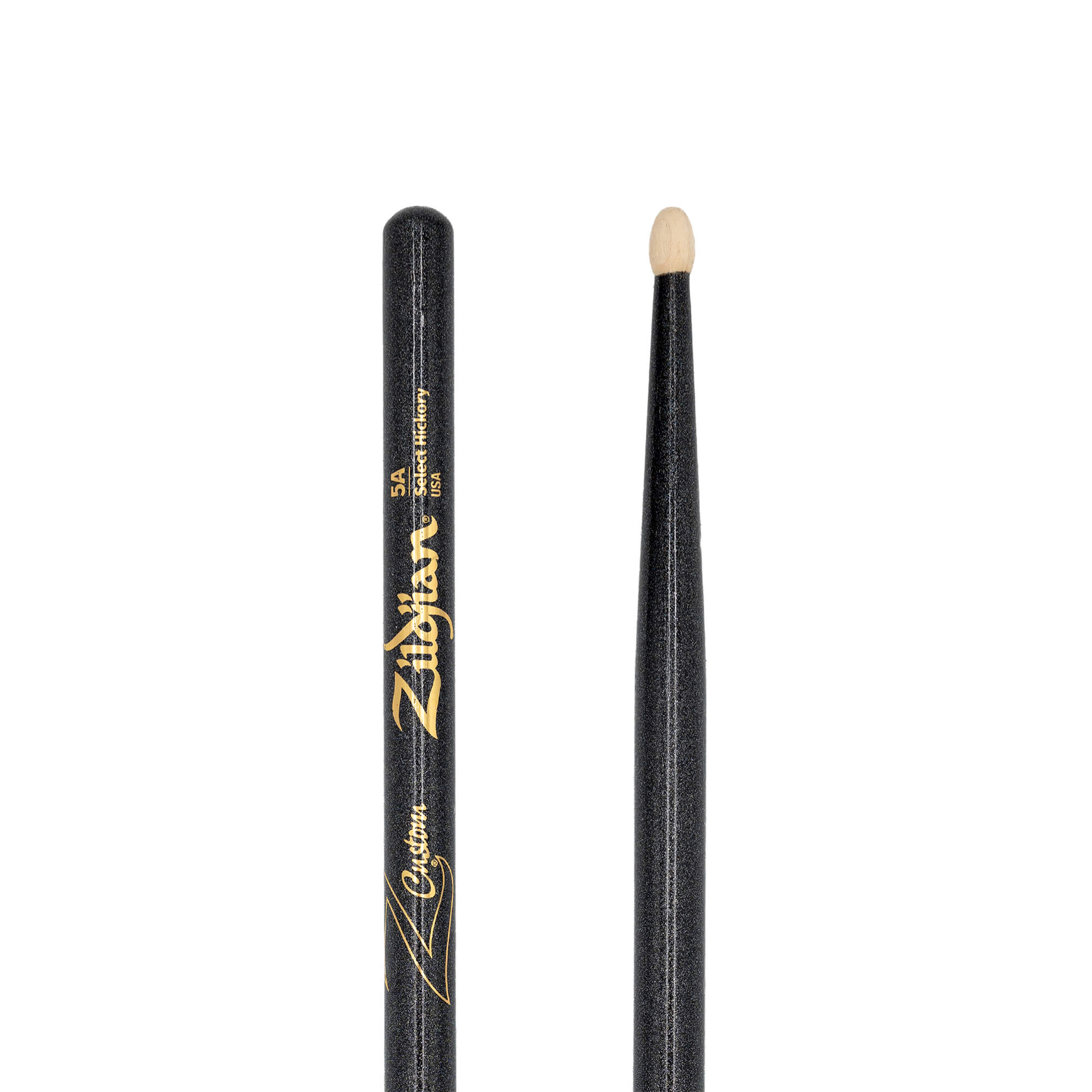 Z Custom LE Drumstick Collection 5A Black Chroma, Wood Tip - Image 4