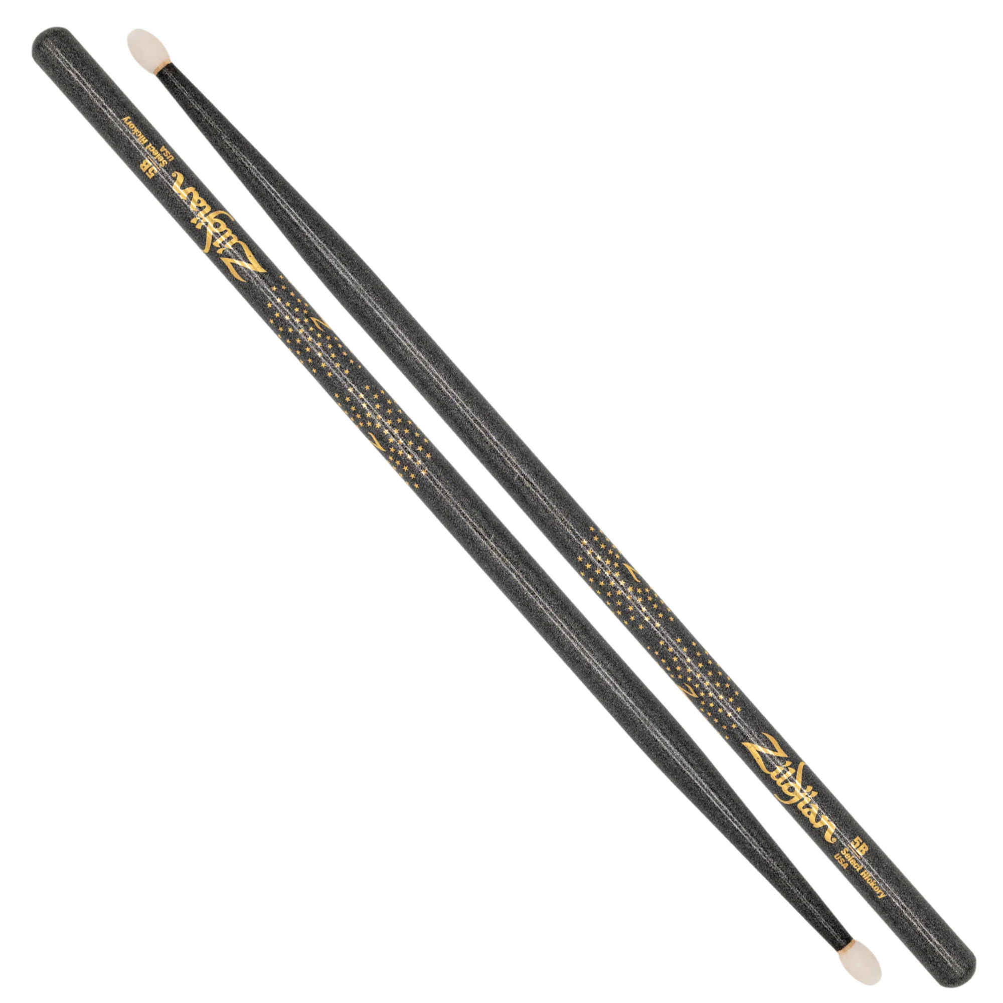Z Custom LE Drumstick Collection 5B Black Chroma, Nylon Tip