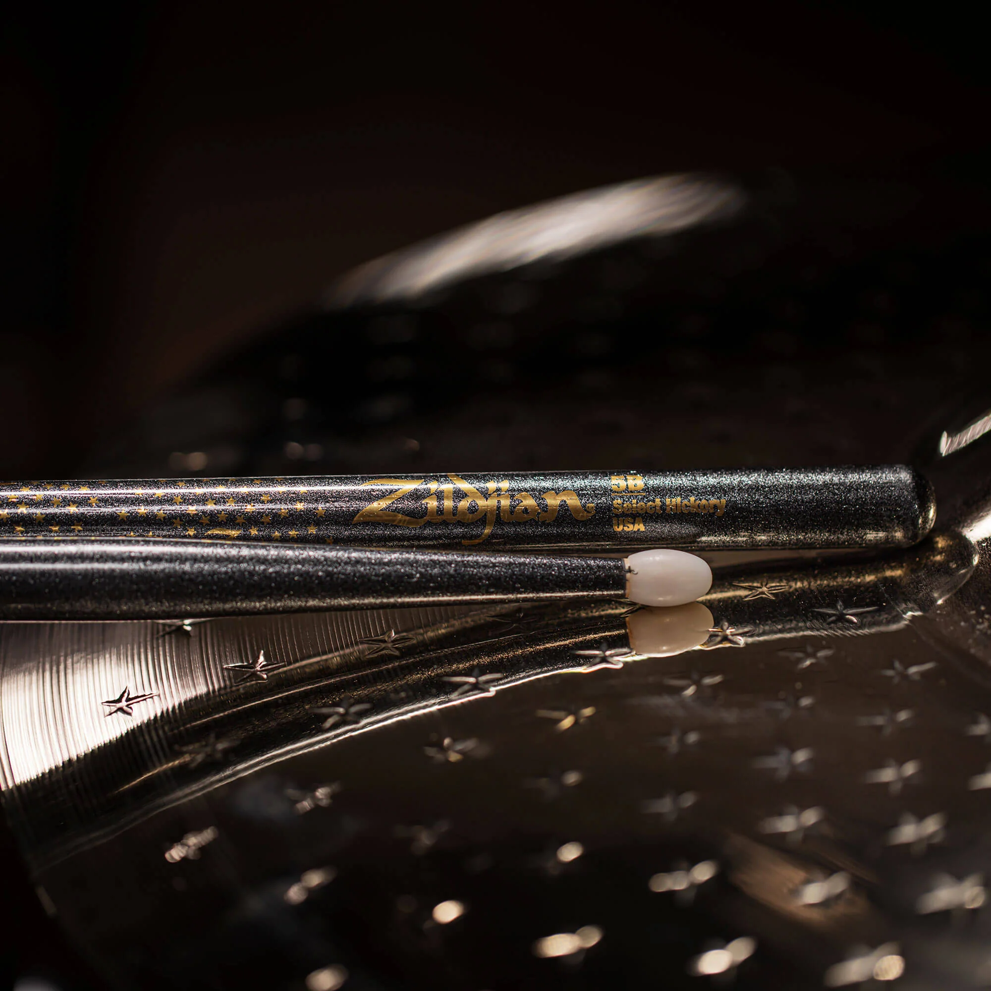 Z Custom LE Drumstick Collection 5B Black Chroma, Nylon Tip - Image 5