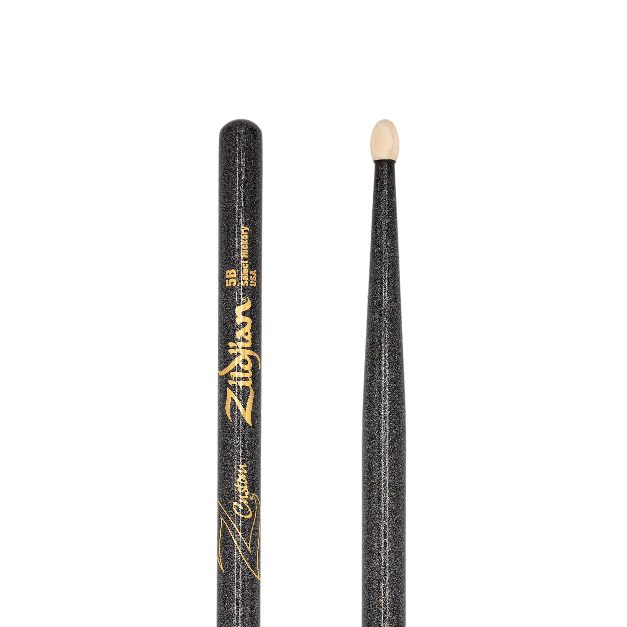 Z Custom LE Drumstick Collection 5B Black Chroma, Wood Tip - Image 4