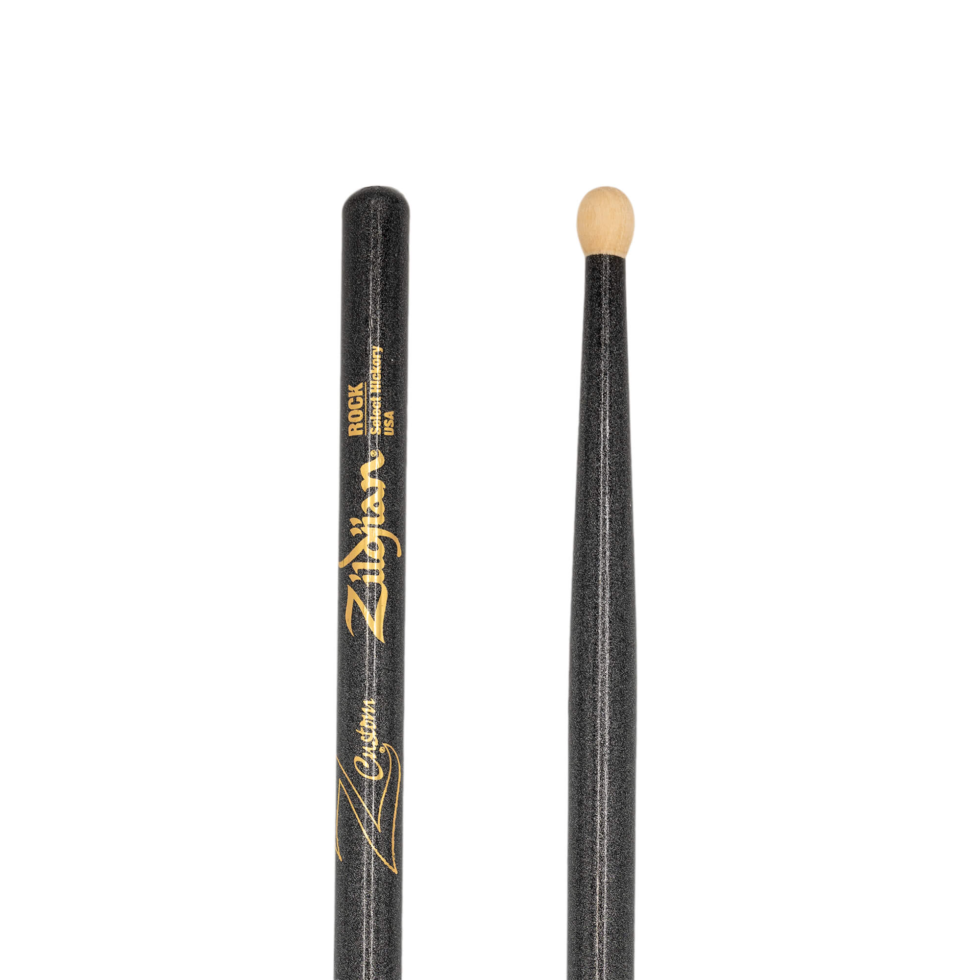 Z Custom LE Drumstick Collection ROCK Black Chroma, Wood Tip - Image 4