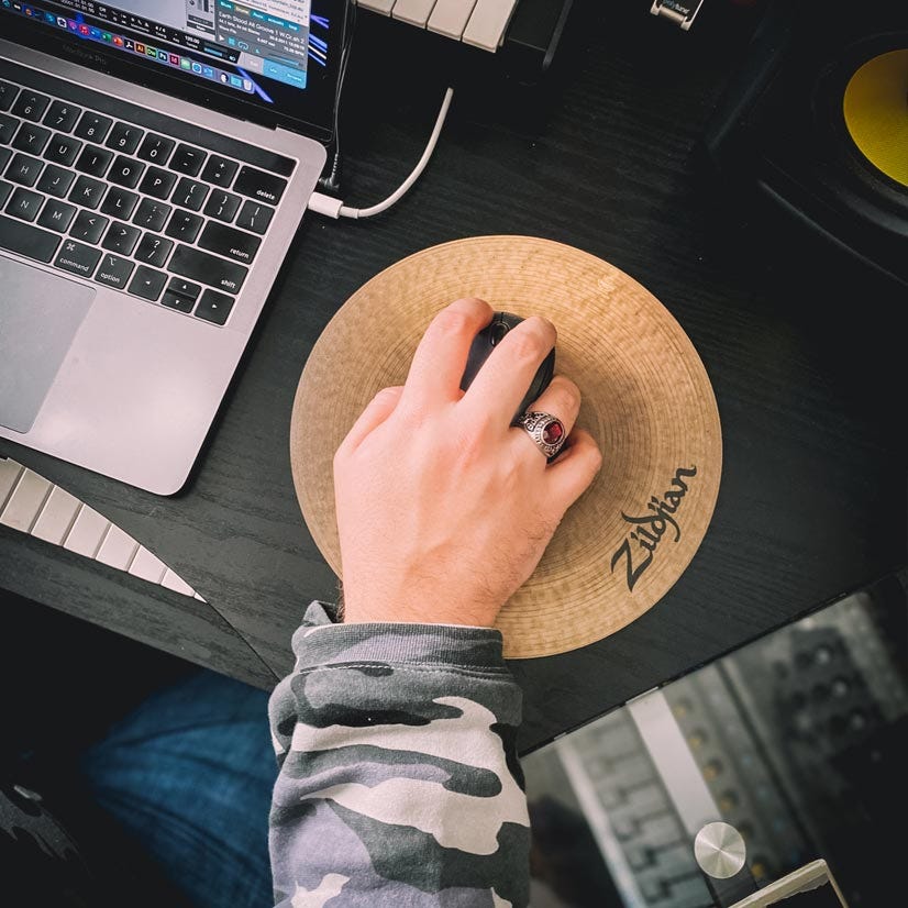 Zildjian Cymbal Mouse Pad - Image 3