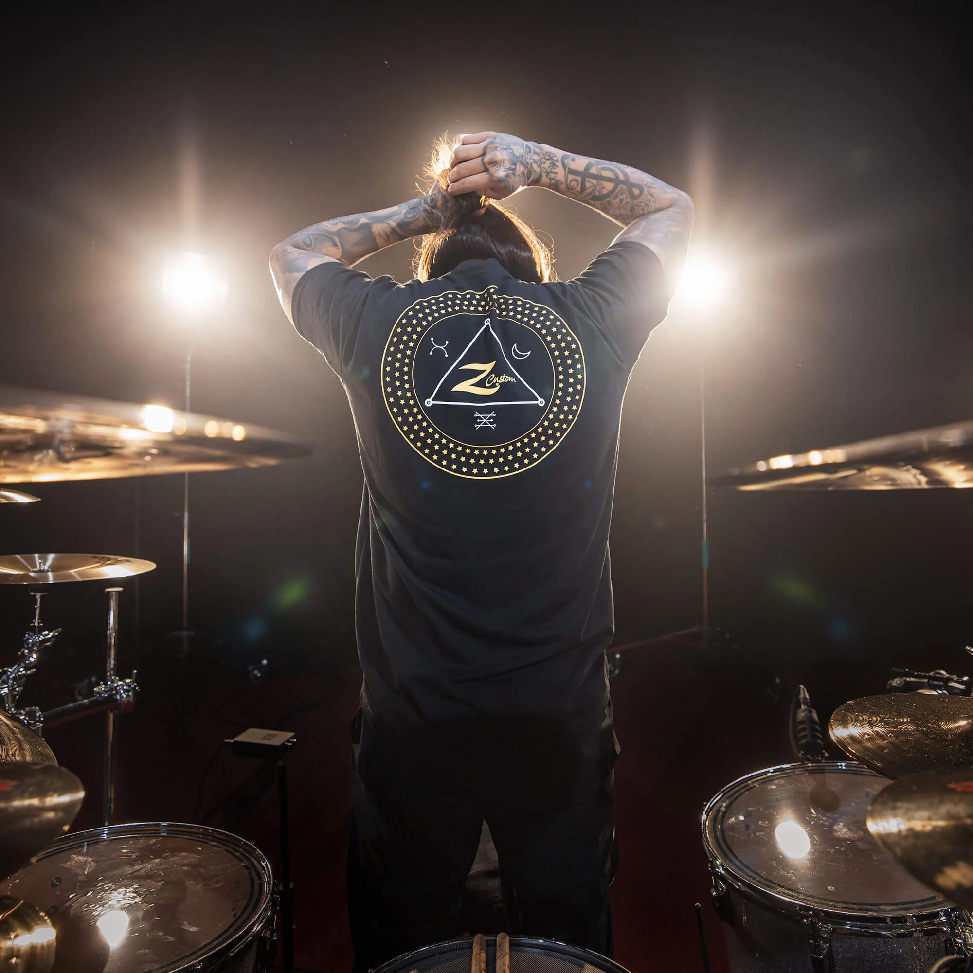 Zildjian Limited Edition Z Custom Black T-Shirt - Image 4
