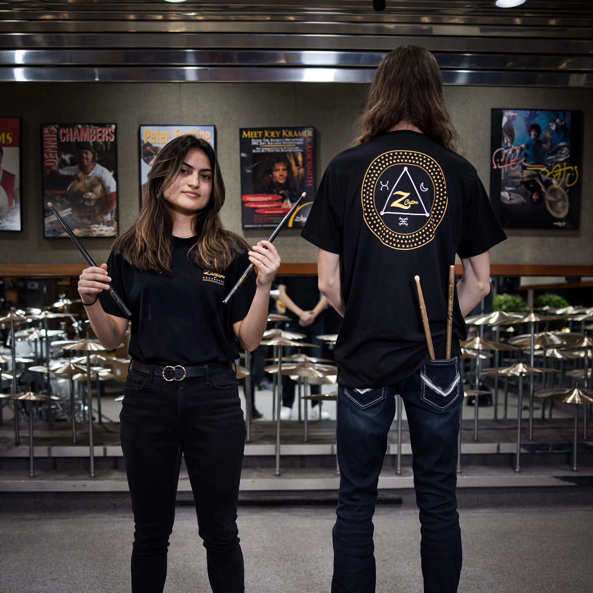 Zildjian Limited Edition Z Custom Black T-Shirt - Image 8