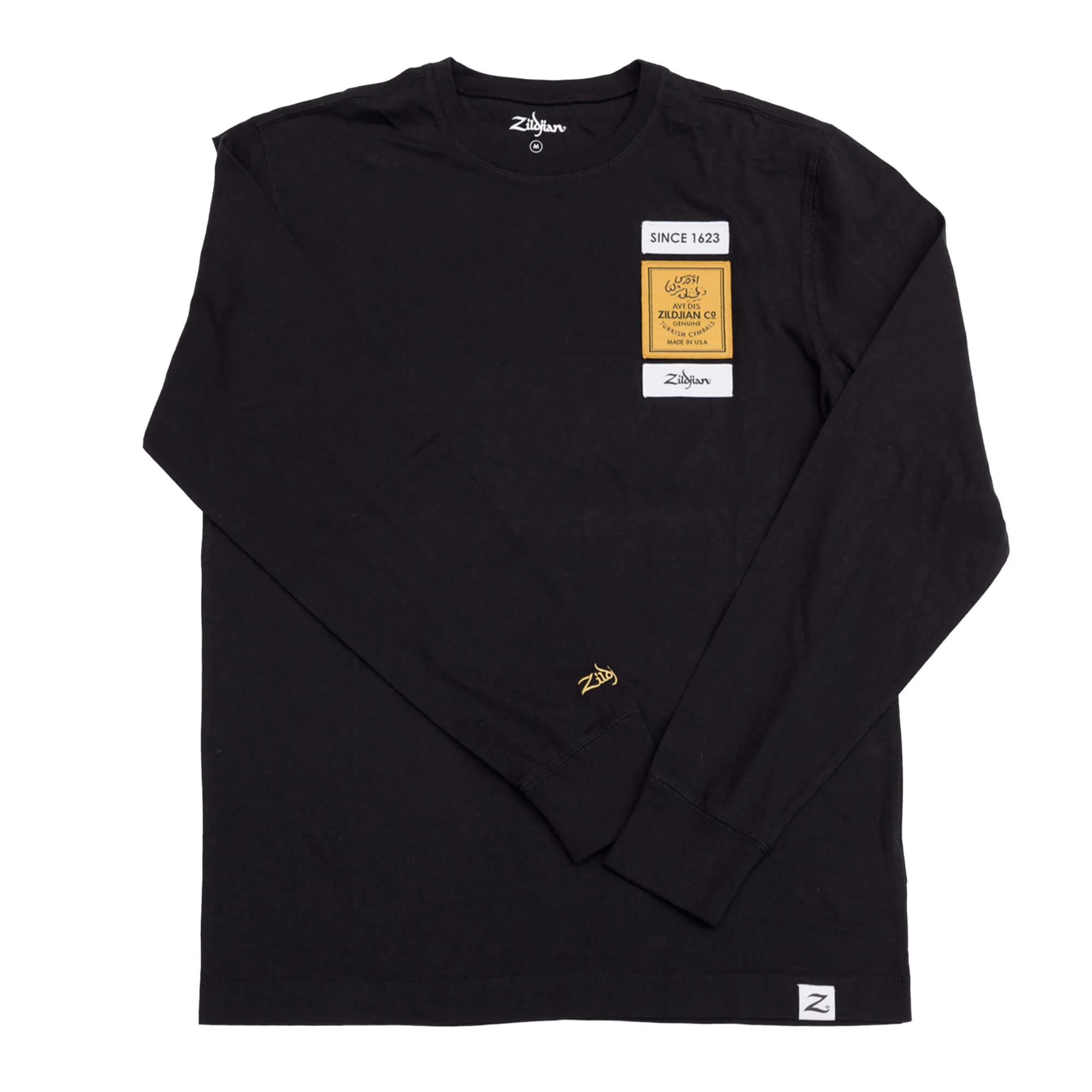Zildjian Long Sleeve Black Tee