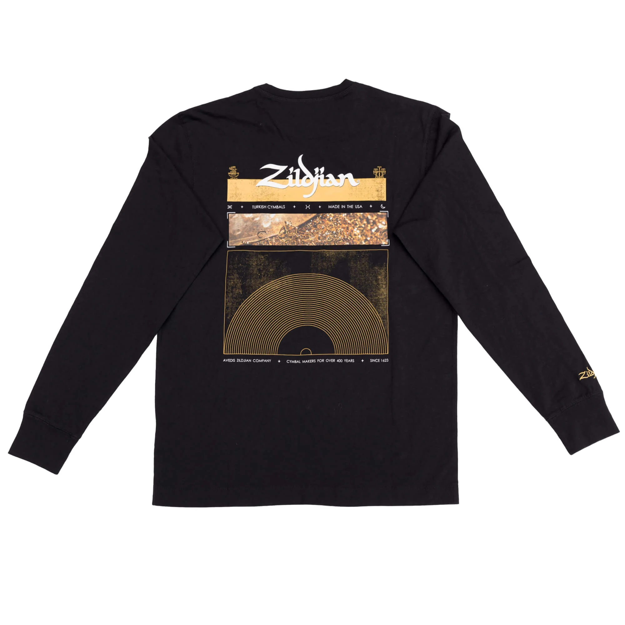 Zildjian Long Sleeve Black Tee - Image 2