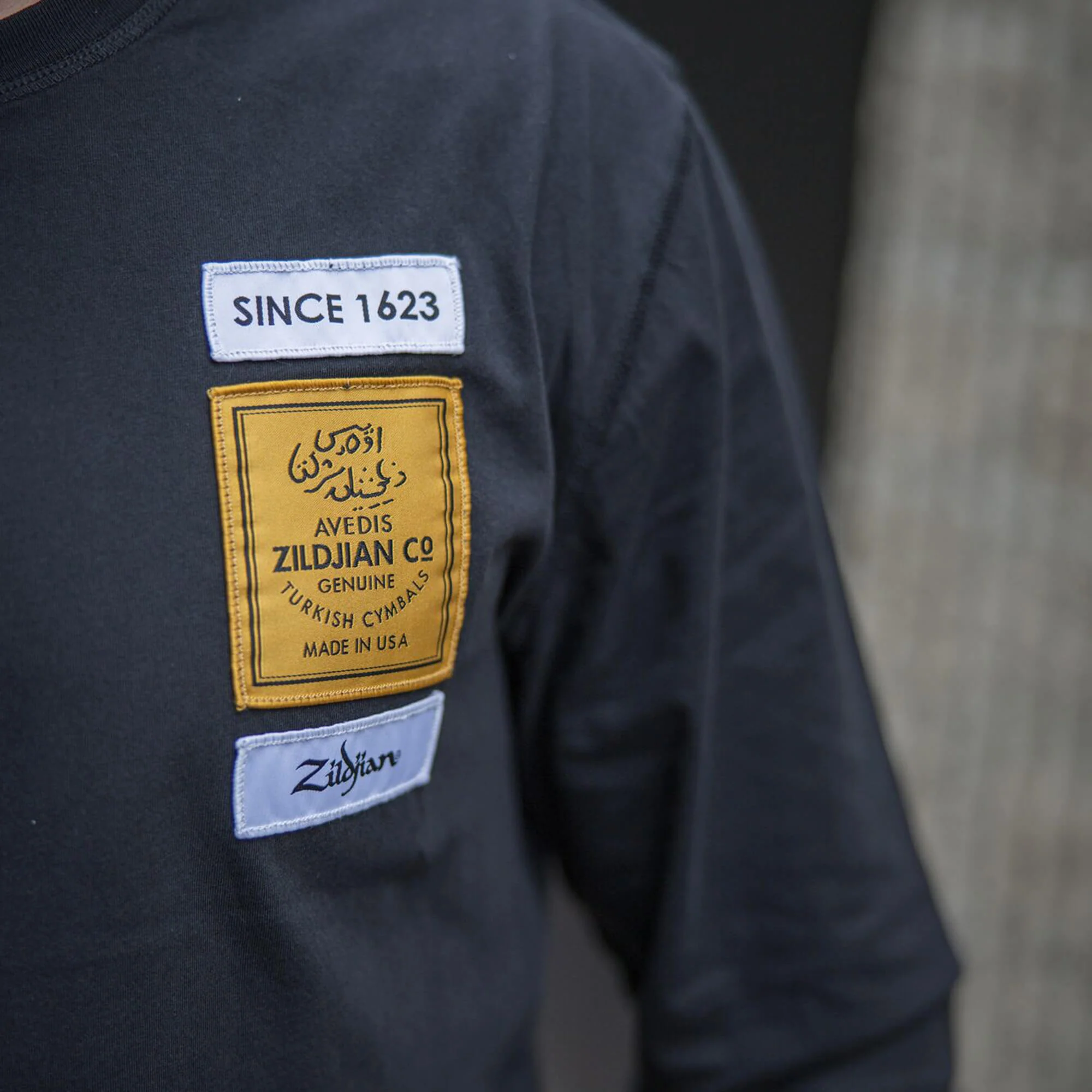 Zildjian Long Sleeve Black Tee - Image 6