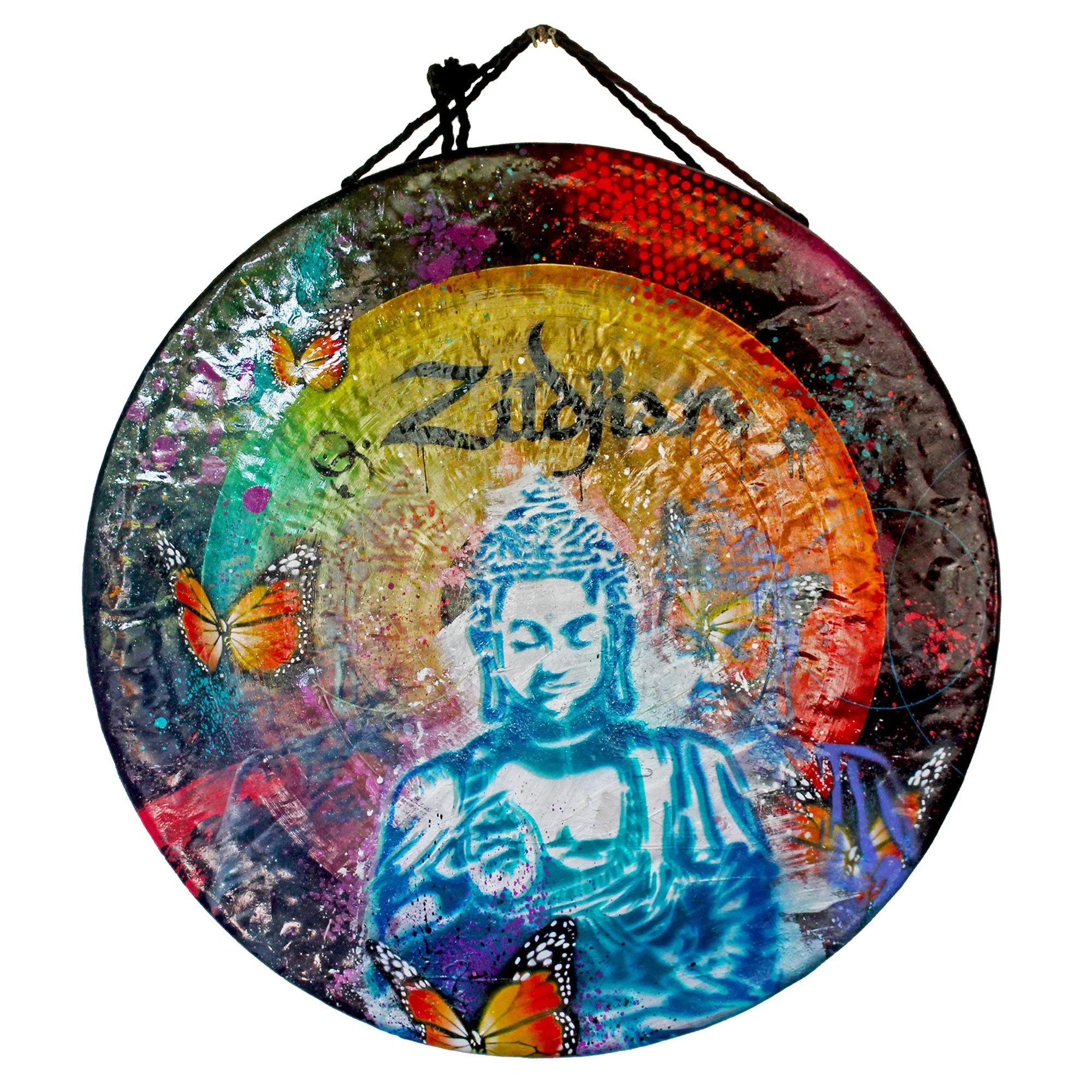 ZILDJIAN X RISK LTD ED ORIG CYMBAL ART - Image 14