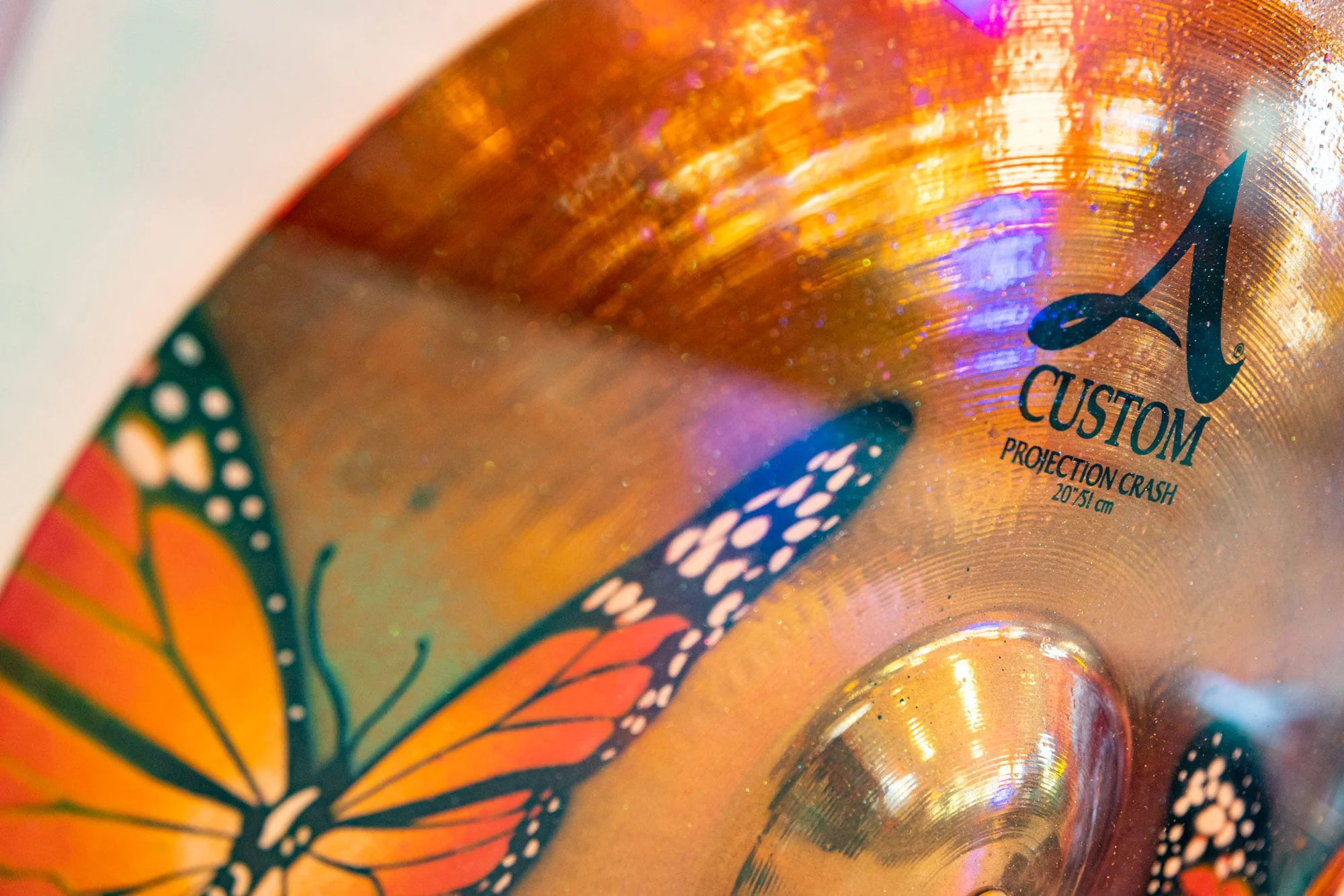 ZILDJIAN X RISK LTD ED ORIG CYMBAL ART - Image 6