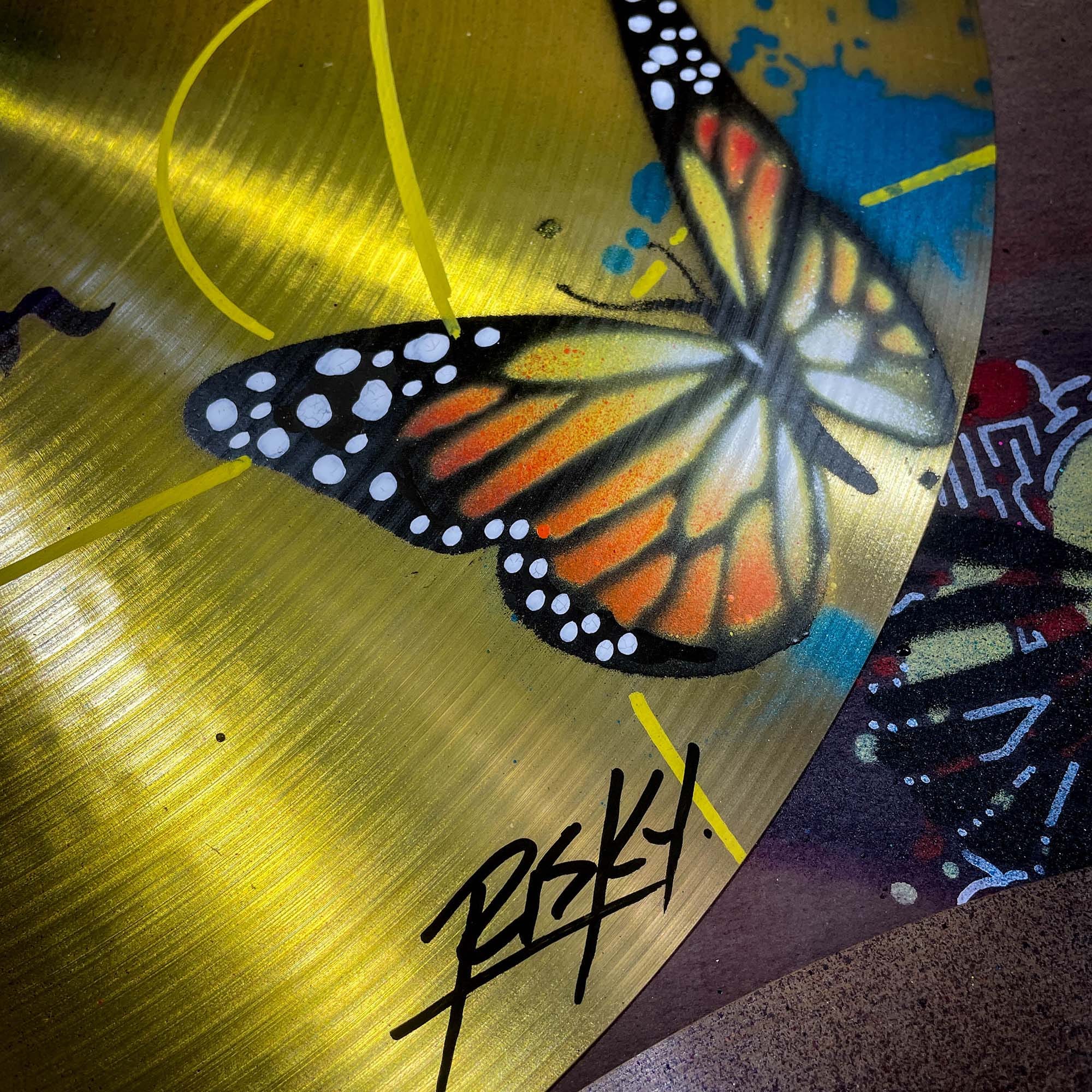 ZILDJIAN X RISK LTD EDITION CYMBAL PRINT - Image 5