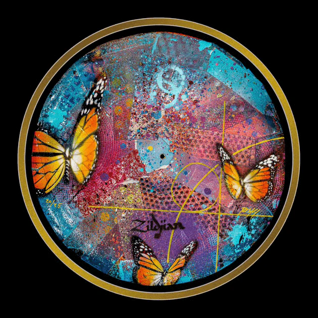 ZILDJIAN X RISK LTD EDITION PAPER CYMBAL PRINTS - Image 16