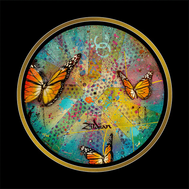 ZILDJIAN X RISK LTD EDITION PAPER CYMBAL PRINTS - Image 17