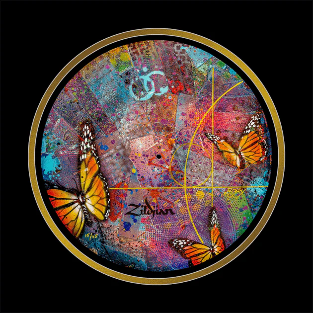 ZILDJIAN X RISK LTD EDITION PAPER CYMBAL PRINTS - Image 18