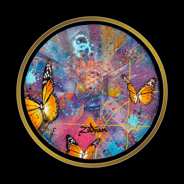 ZILDJIAN X RISK LTD EDITION PAPER CYMBAL PRINTS - Image 21