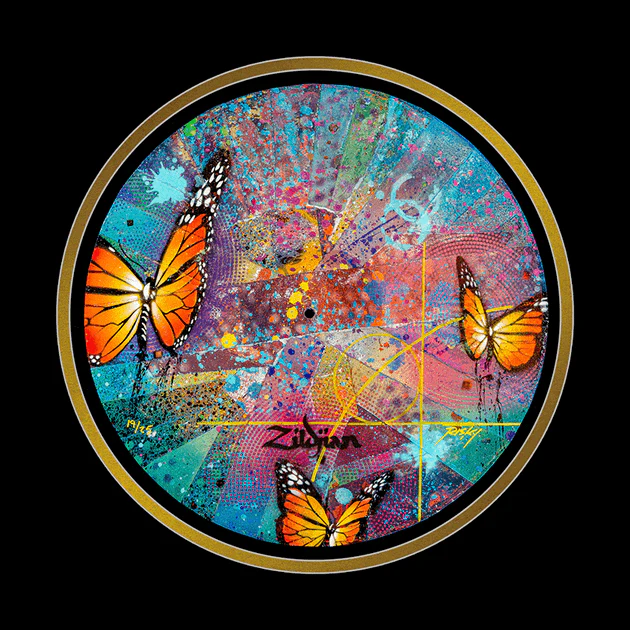 ZILDJIAN X RISK LTD EDITION PAPER CYMBAL PRINTS - Image 24