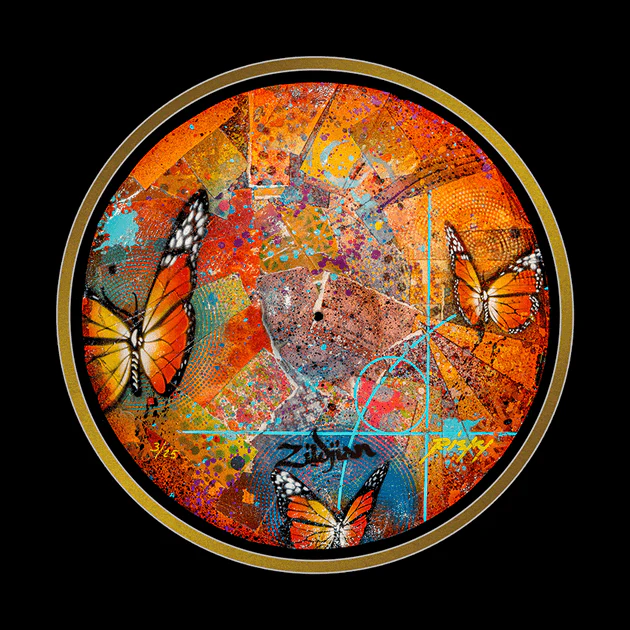 ZILDJIAN X RISK LTD EDITION PAPER CYMBAL PRINTS - Image 27