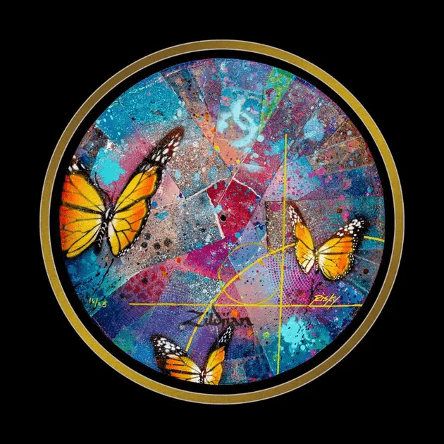 ZILDJIAN X RISK LTD EDITION PAPER CYMBAL PRINTS - Image 8